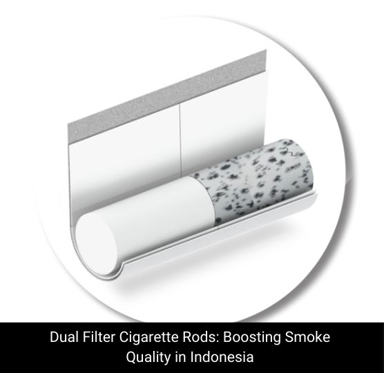 Dual Filter Cigarette Rods