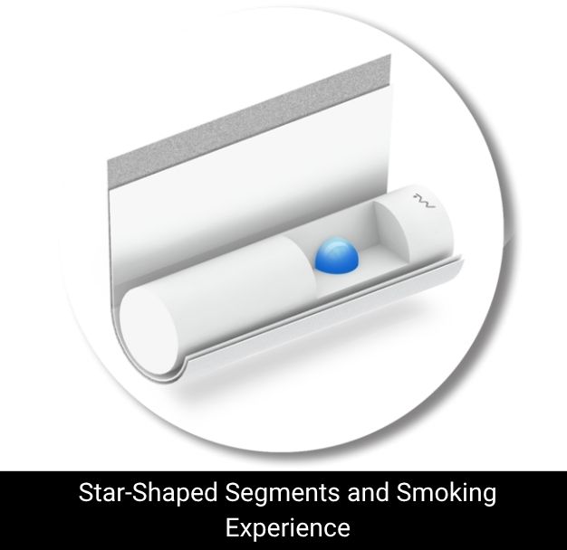 Star Shaped Segments Smoking Experience