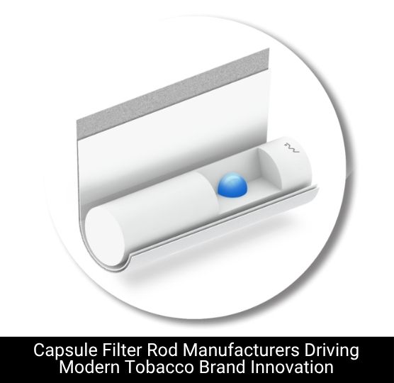 Capsule Filter Rod Manufacturers Driving Modern Tobacco Brand Innovation