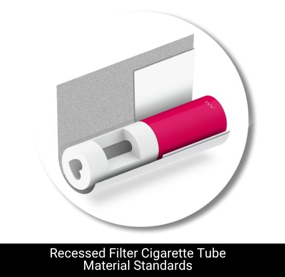Recessed Filter Cigarette Tube Material Standards